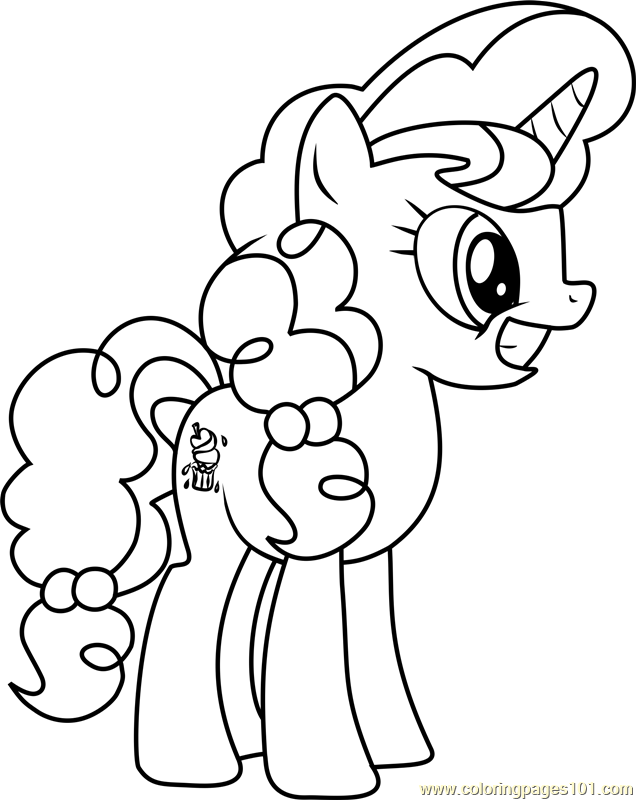 636x800 Sugar Belle Coloring Page