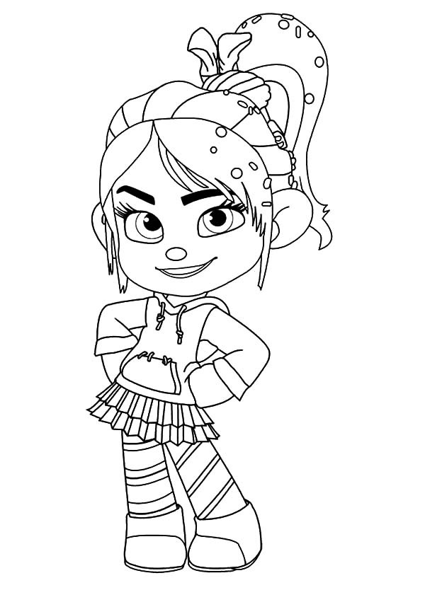 600x834 Beautiful Vanellope Von Schweets From Wreck It Ralph Mov On Sugar