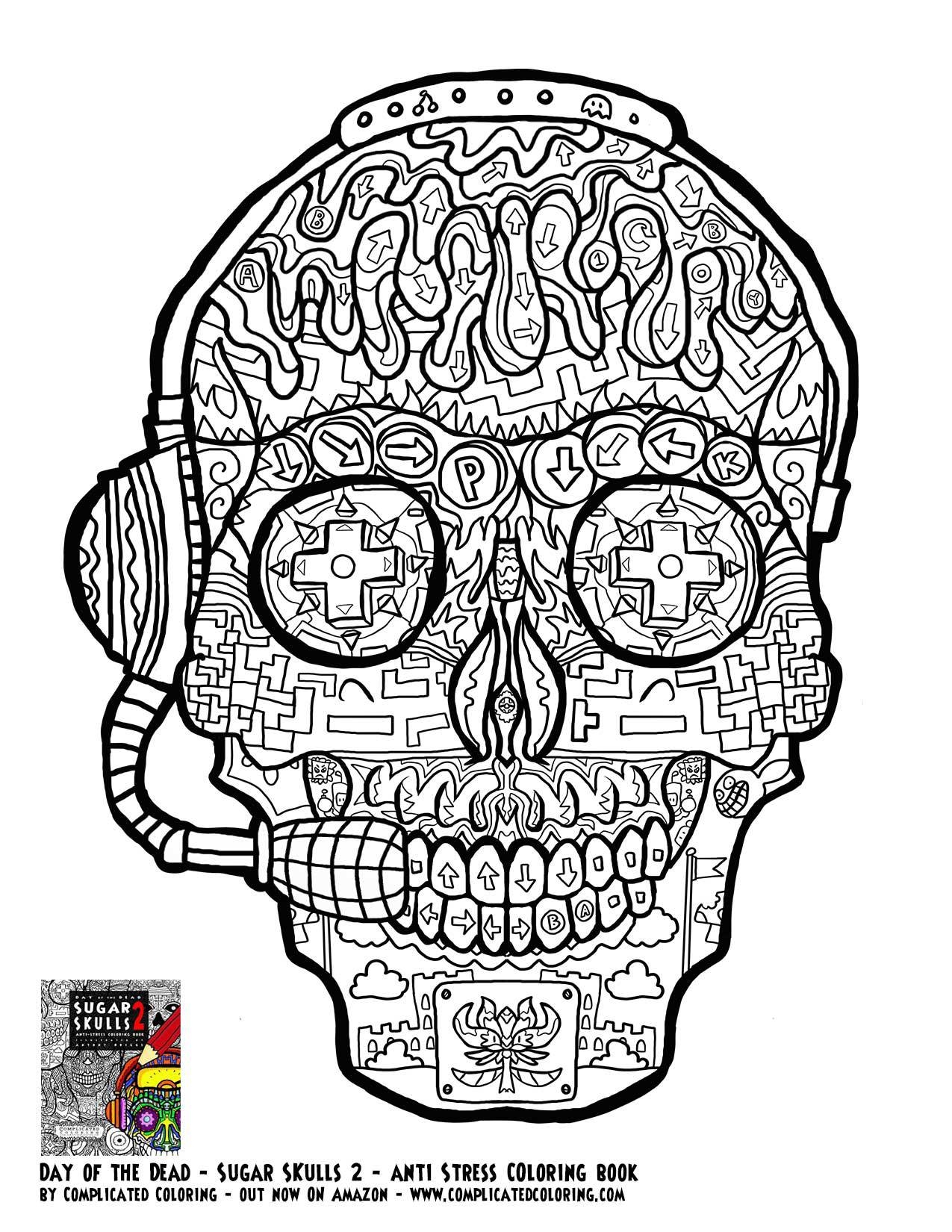 1275x1650 Urgent Skull Coloring Pages Menmadeho Me Free