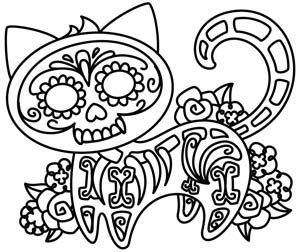 300x252 Skelakitty Coloringdiy Urban Threads, Embroidery