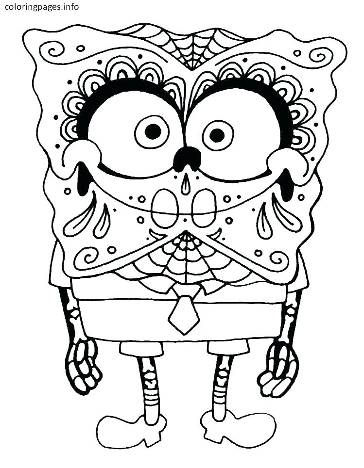 749x965 Sugar Skull Color Pages Cool Skull Coloring Pages Sugar Skull