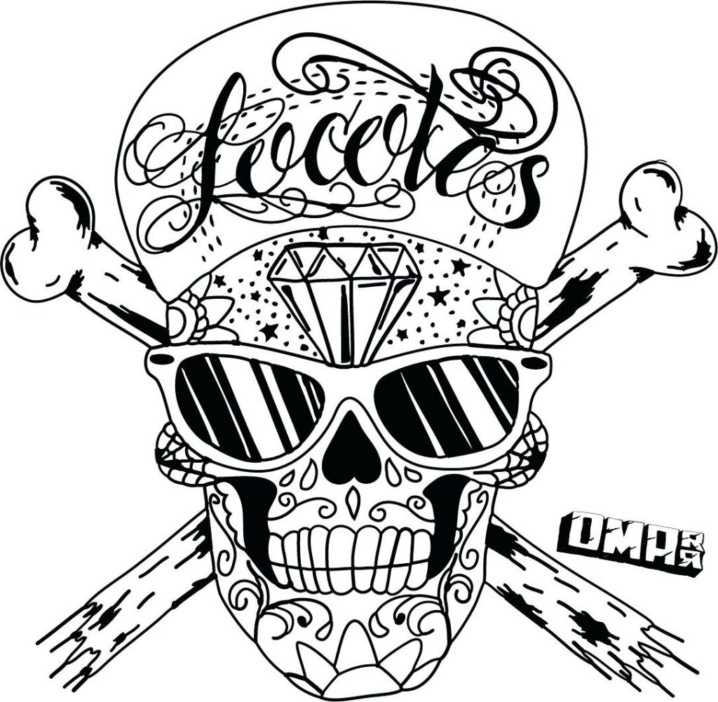 1024x1001 Coloring Pages Sugar Skull Coloring Pages For Adults A Colouring