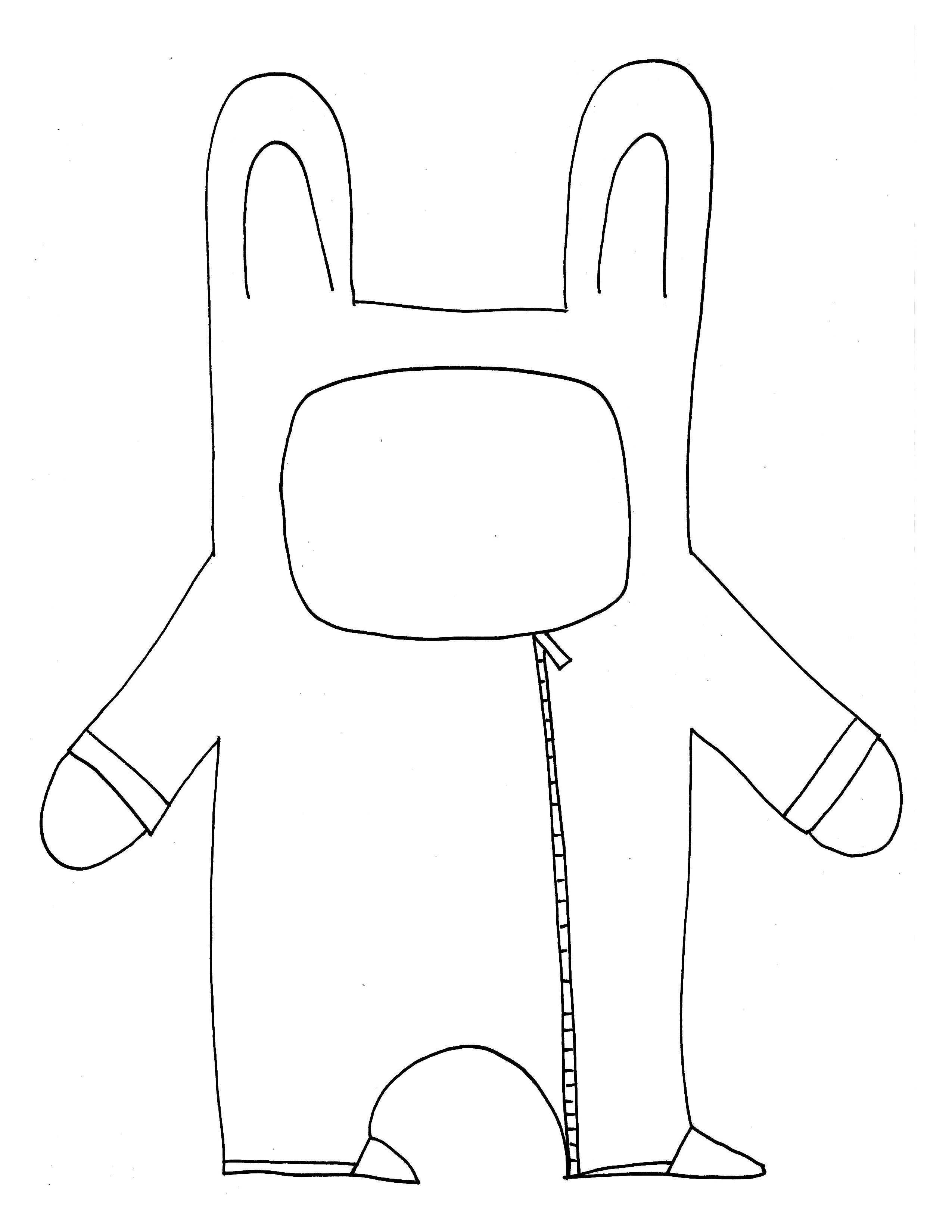 2550x3300 Wolfie Suit Coloring Page Read Aloud Activities