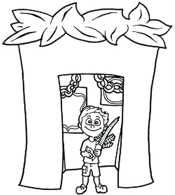 569x633 Sukkot Coloring Pages Coloring Pages For Kids Sukkot Colouring