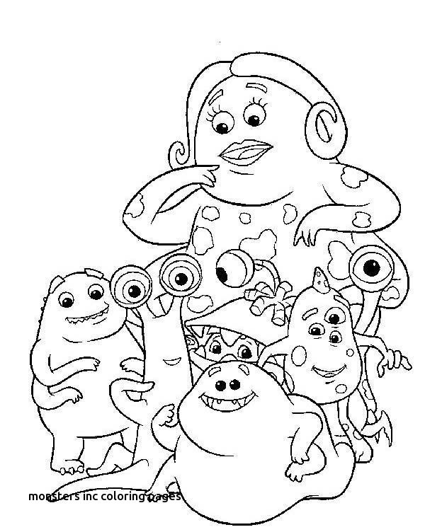 600x752 Monsters Inc Coloring Pages Beautiful Sulley Coloring Page