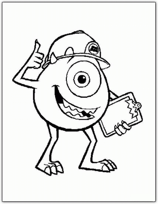 525x674 Monster Inc Coloring Pages Elegant Free Coloring Pages Of Monsters
