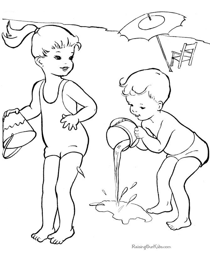 670x820 Summer Coloring Page New Summer Clothes To Colour Coloring Pages
