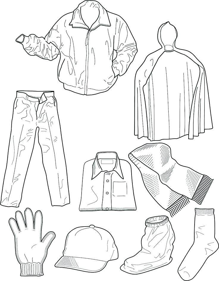 736x944 Coloring Pages Clothes Coloring Pages Clothes Summer Clothing