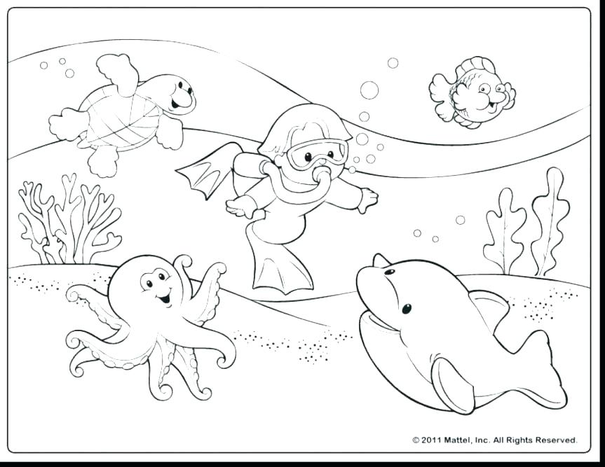 863x667 Coloring Sheets For Summer