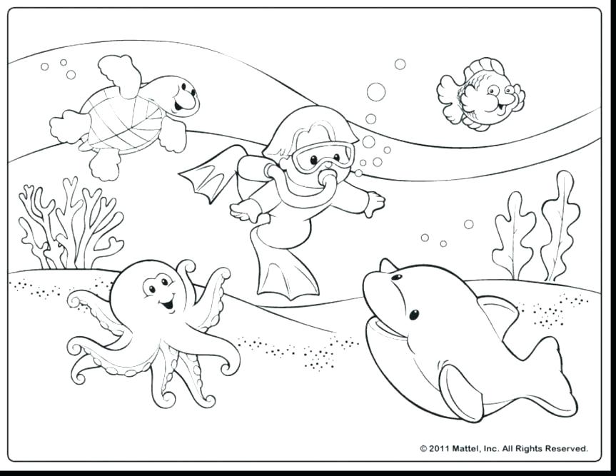863x667 Summer Coloring Activities Summer Coloring Pages For Adults Best