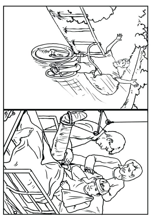 531x750 Road Safety Coloring Pages Bike Safety Coloring Pages Kids
