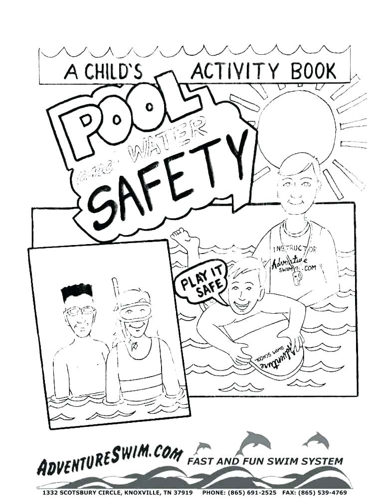 Summer Safety Coloring Pages at GetDrawings | Free download