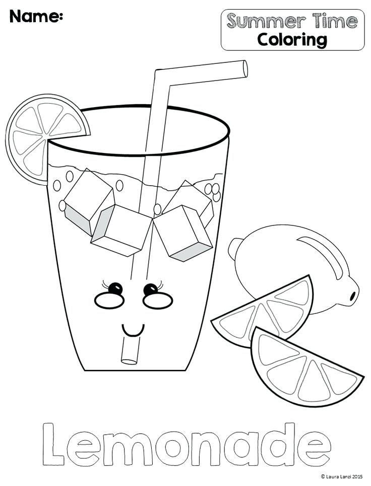 736x966 Summer Coloring Pages With End Of The Year And Summer Packet