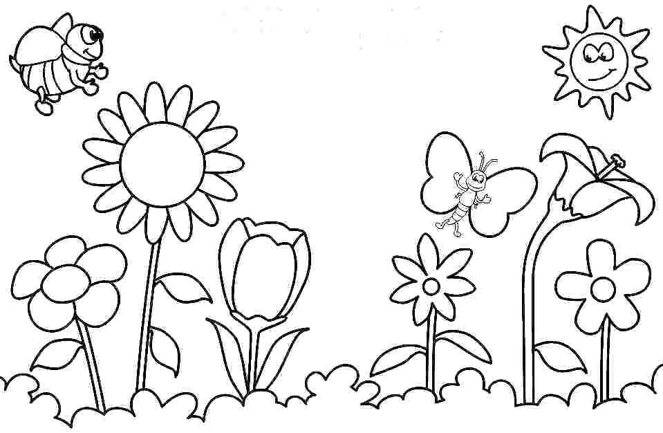 959x626 Seasons Coloring Page Coloring Pages Summer Coloring Summer Pages