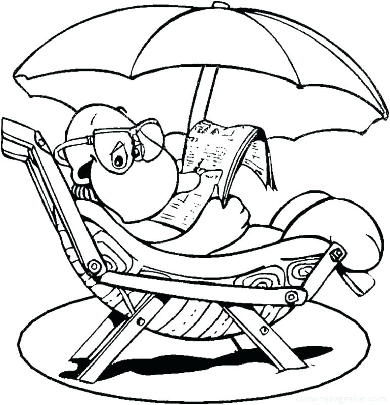 771x800 Vacation Coloring Pages Vacation Coloring Pages Turtle Vacation