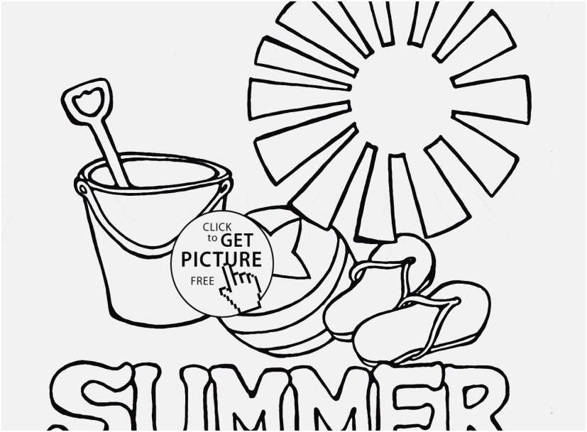 827x609 Coloring Pages Printable Summer Display Summer Coloring Pages