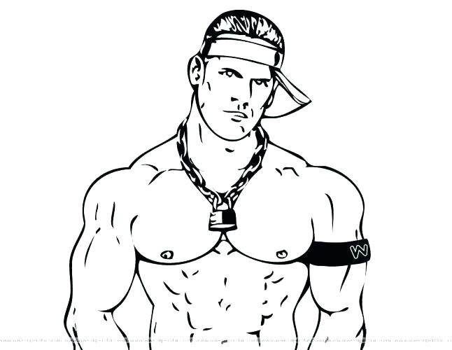 646x500 Wrestling Color Pages Randy Coloring Pages Wrestling Referee