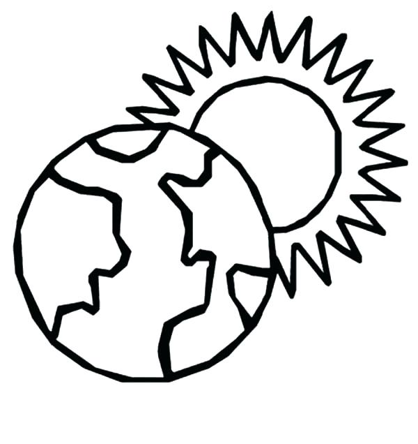 600x636 Sun And Moon Coloring Pages Sun Coloring Page Sun Coloring Pages