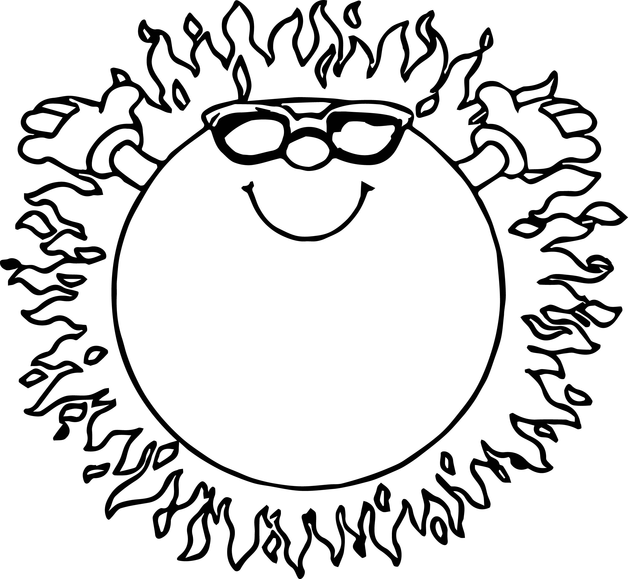2495x2303 Sun Coloring Pages Unique Summer Sun Coloring Page Logo