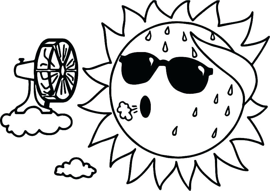 863x609 Sun And Moon Coloring Pages Icontent