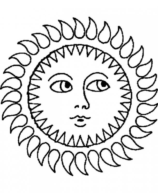 653x800 Printable Sun Coloring Pages Coloring Me