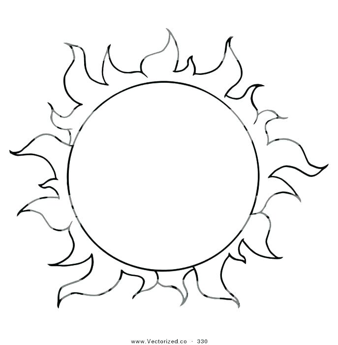 687x700 Coloring Pictures Of The Sun Sun Coloring Sun Color Page Free