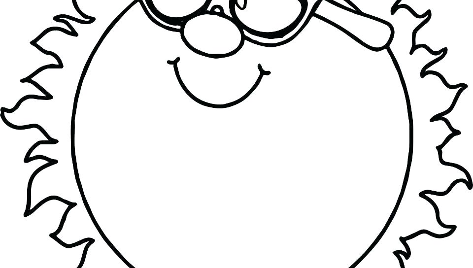 960x544 Sun Safety Coloring Pages The Free For Toddlers