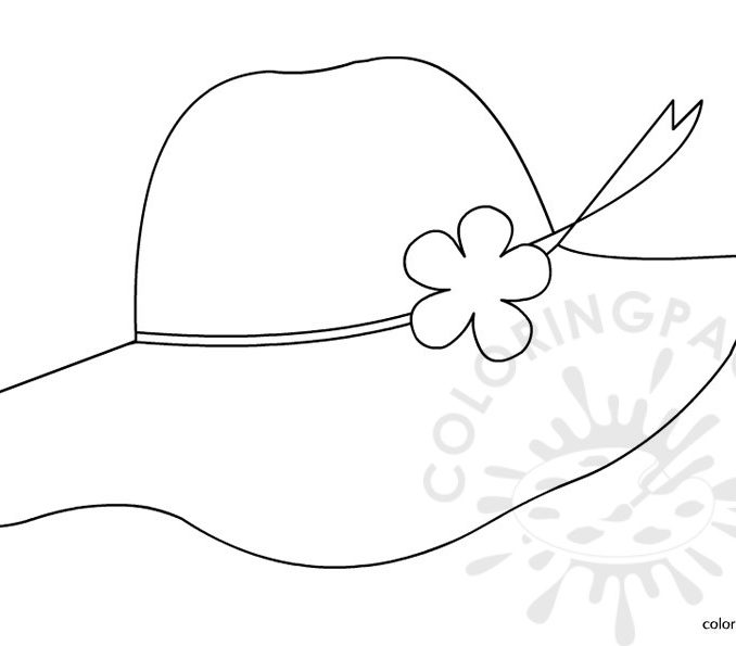 678x595 Hat For Colouring Sun Hat Coloring Page Star Wars Coloring Book