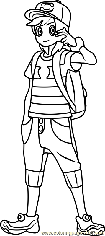 356x799 Hero Pokemon Sun And Moon Coloring Page