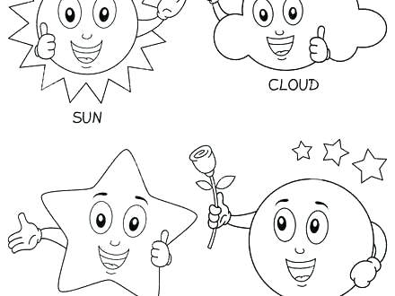 440x330 Stars Coloring Pages Luxury Moon And Stars Coloring Es Image Sun