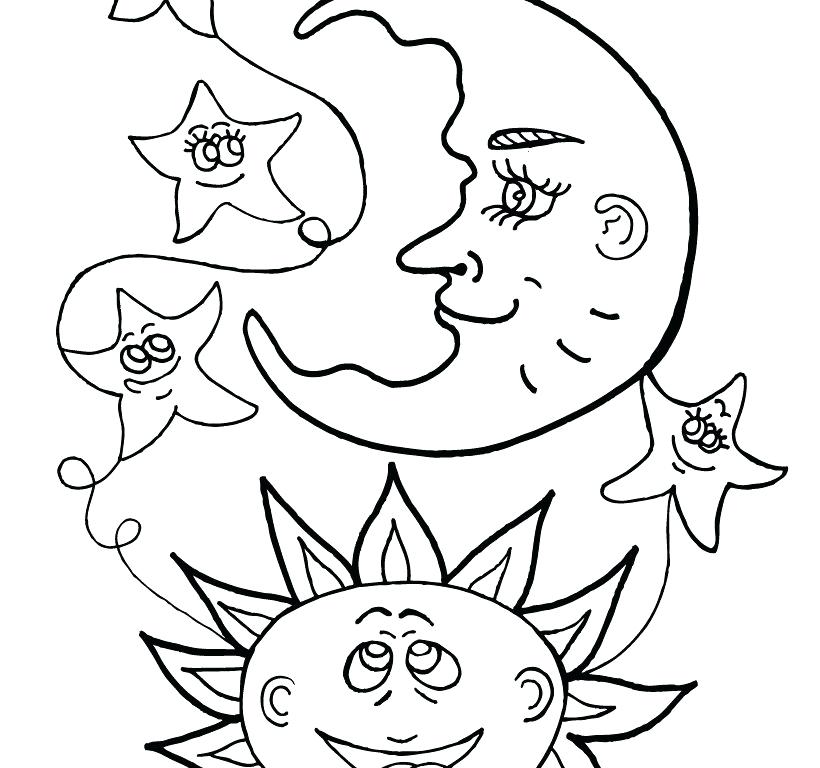 820x768 Sun Coloring Pages Kid Coloring Page S For Happy Smile Sun Sun