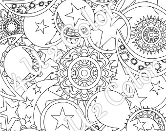 340x270 Sun And Moon Coloring Pages Luxury Sun Moon Stars Coloring Page