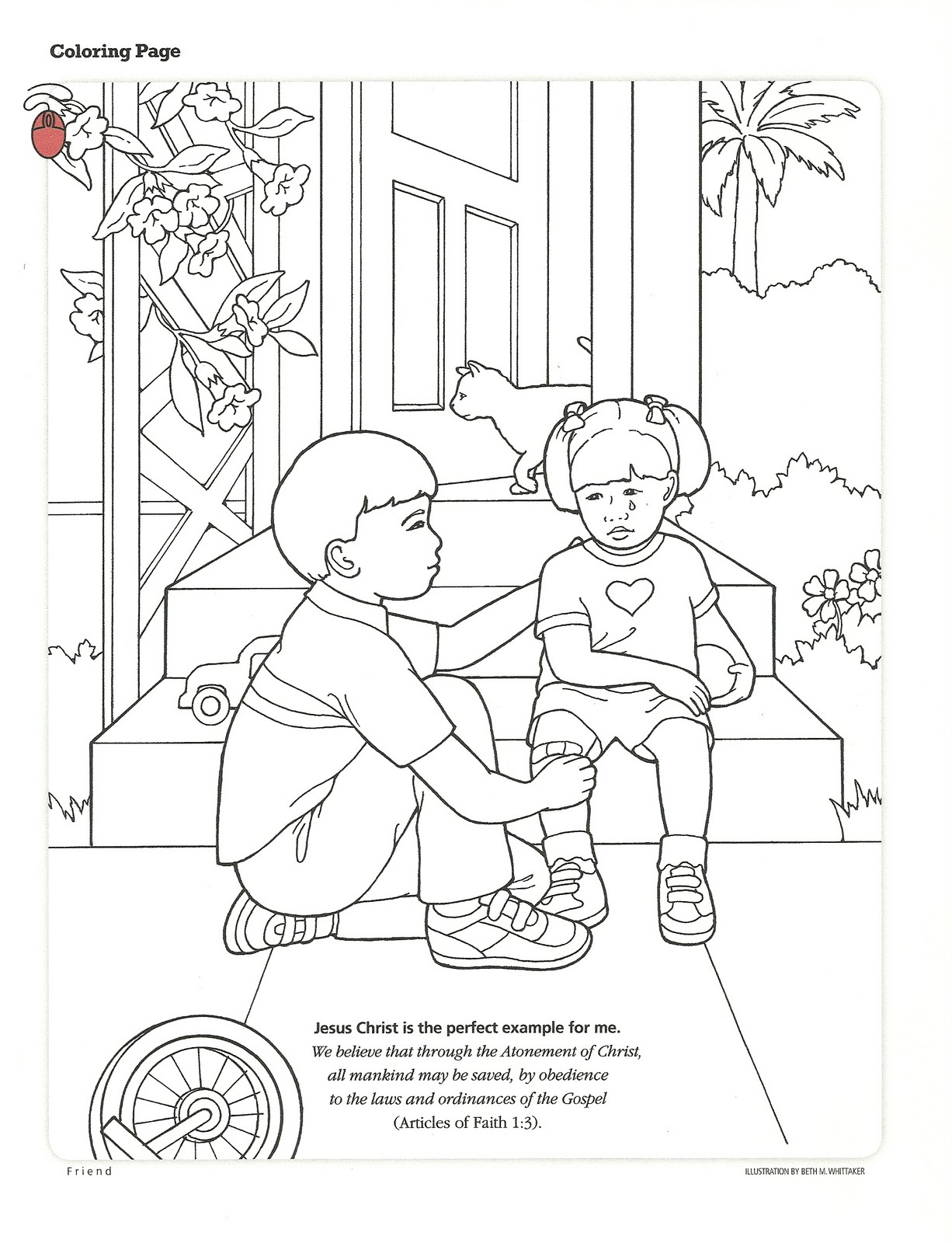 1226x1600 Inspiration Lds Coloring Pages For Sunbeams
