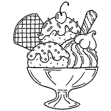 230x230 Top Free Printable Ice Cream Coloring Pages Online
