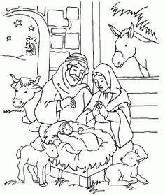 Sunday School Christmas Coloring Pages at GetDrawings | Free download