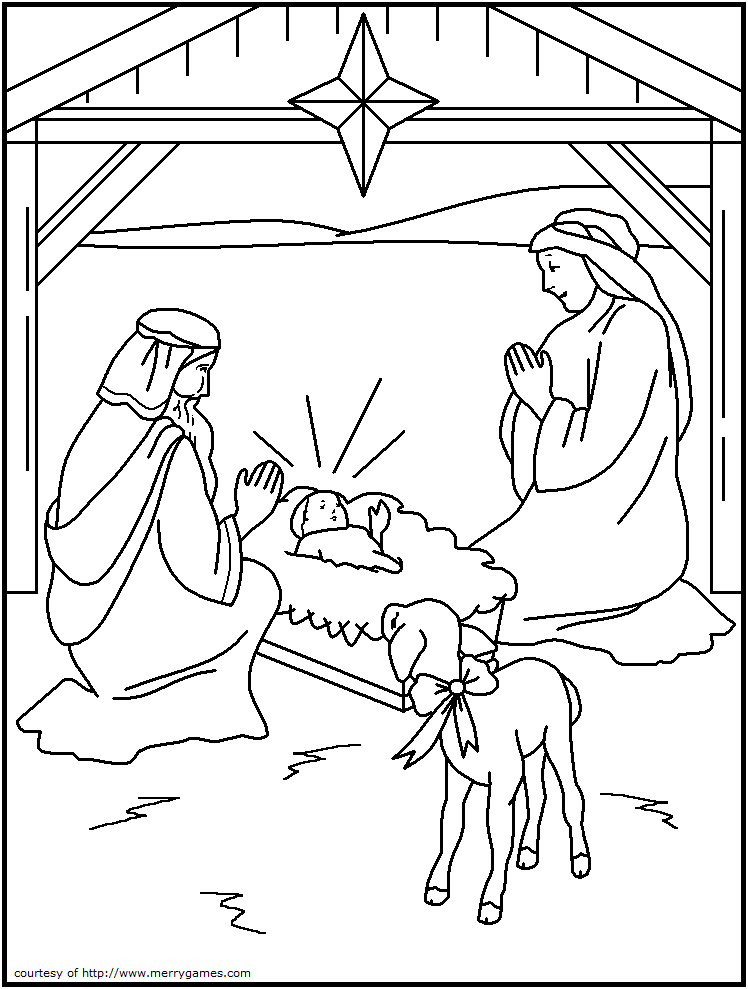 748x989 Free Printable Christmas Coloring Pages