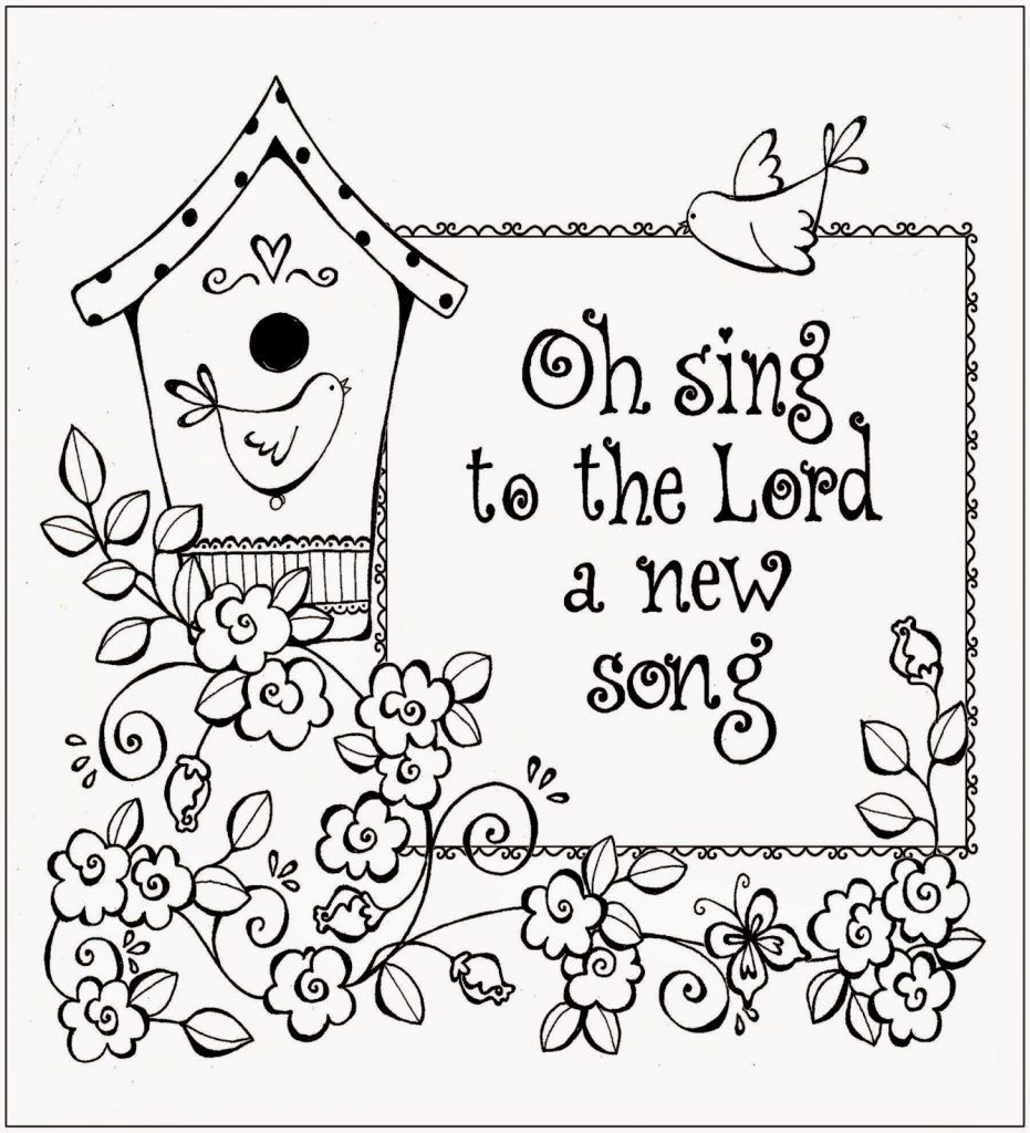 931x1024 Best Sunday School Coloring Pages Preschool New Inside Image