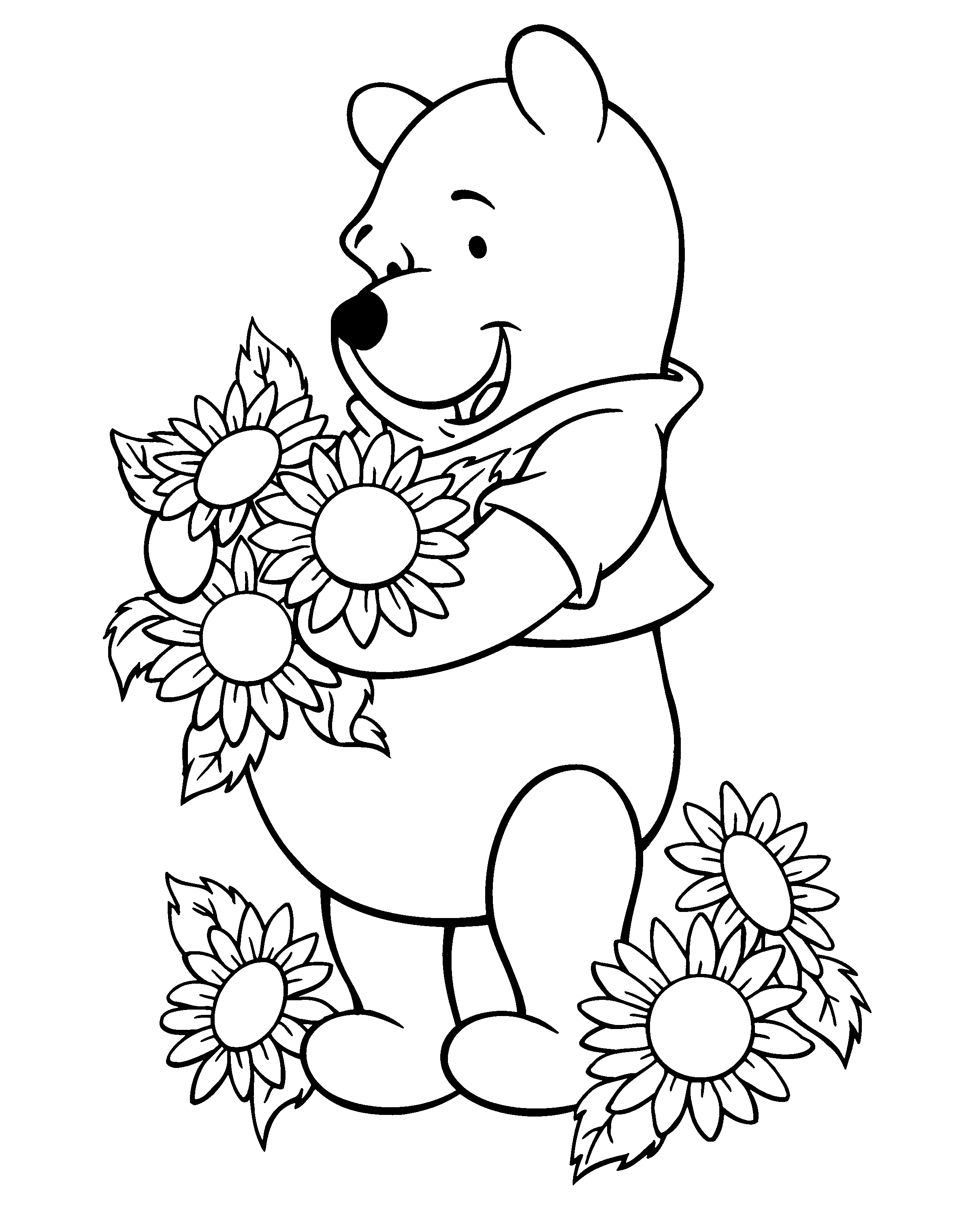 2400x3041 Coloring Pages Fascinating Sunflower Best Of Page