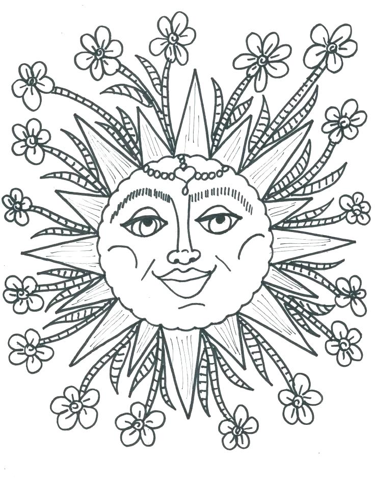 736x947 Sun Coloring Page Coloring Pages Of The Sun Sun Wearing Sunglasses