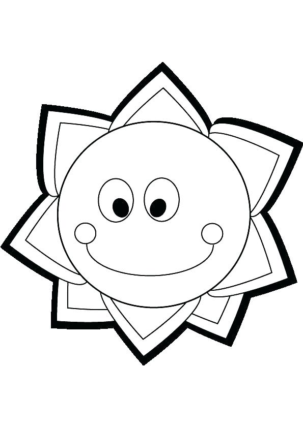 595x842 Sun Coloring Page Unique Of Sun With Sunglasses Coloring Page Pics