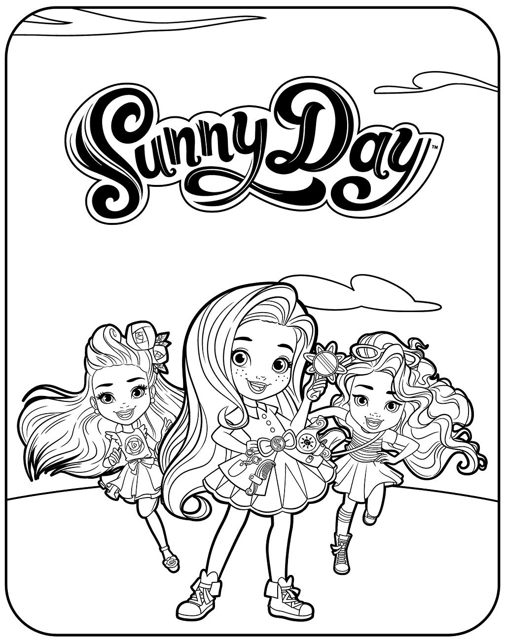 1024x1300 Nickelodeon Sunny Day Coloring Pages