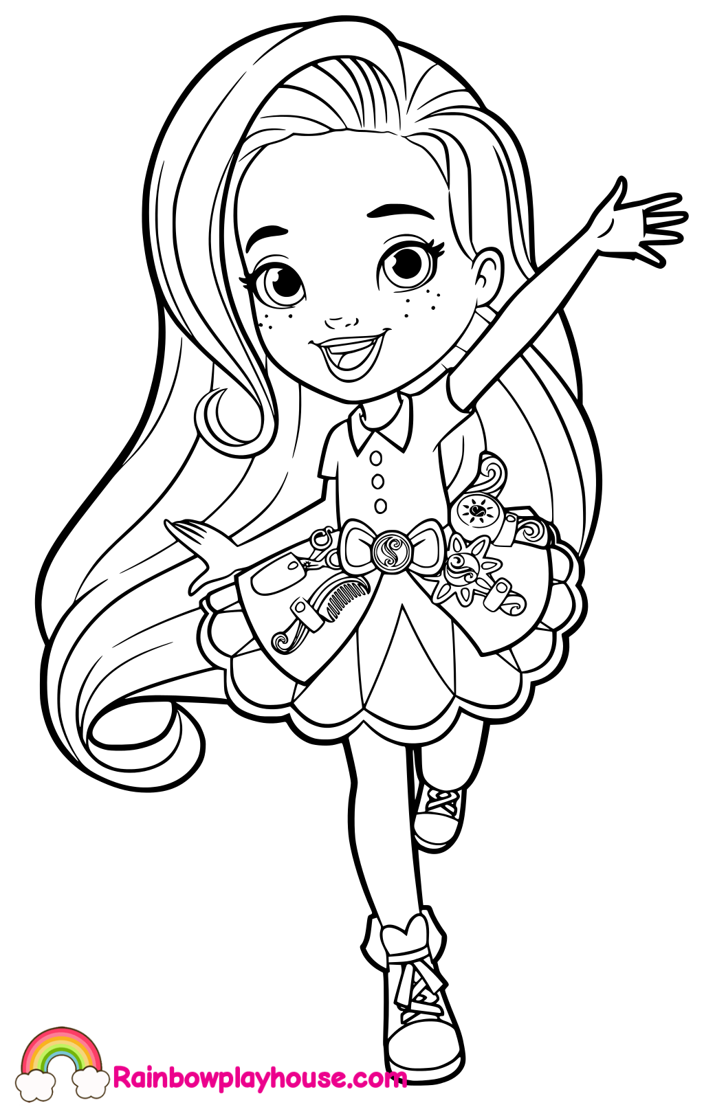 Sunny Day Coloring Sheet Coloring Pages