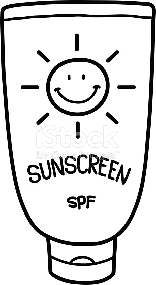 Sunscreen Coloring Pages at GetDrawings | Free download