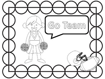350x263 Super Bowl Coloring Pages And Activities