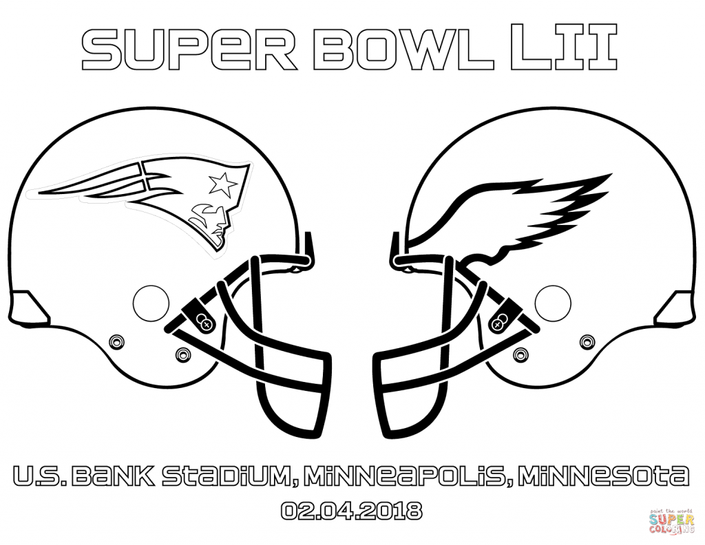 1024x792 Super Bowl Coloring Pages