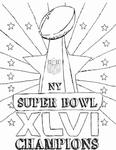 236x305 First Super Bowl Football Game Coloring Page Superbowl Coloring