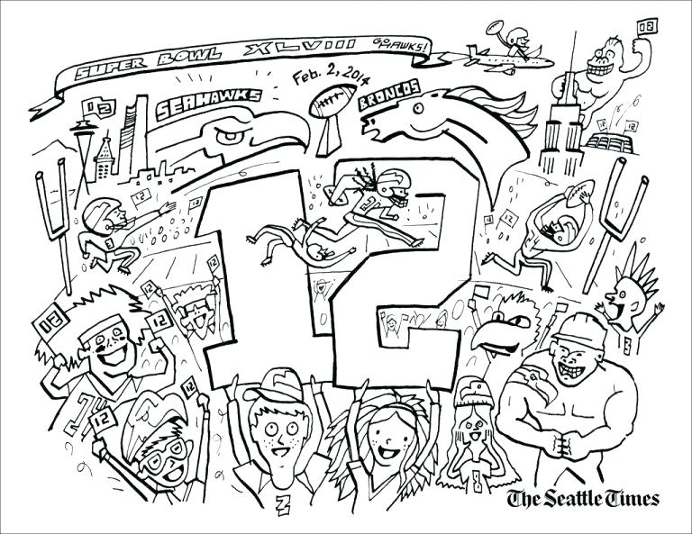 768x593 Superbowl Coloring Pages Super Bowl Coloring Pages Fresh Page