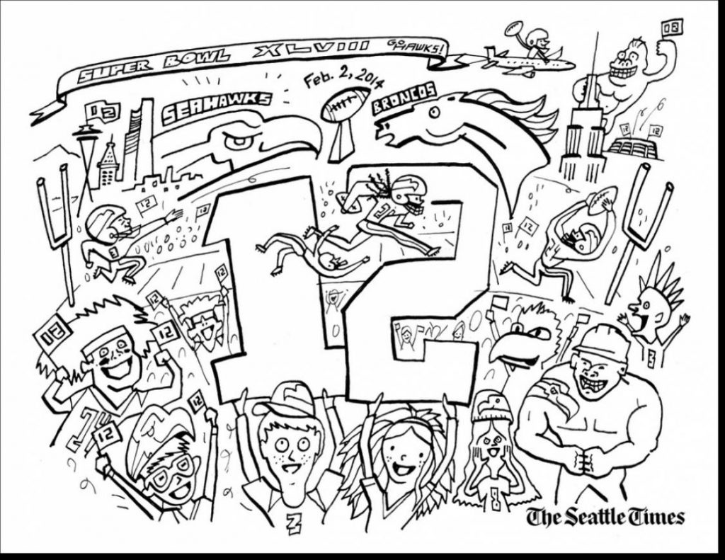 1024x791 Superbowl Coloring Pages