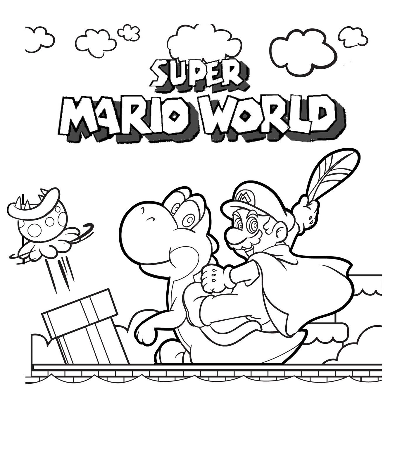 1375x1600 Super Coloring Pages
