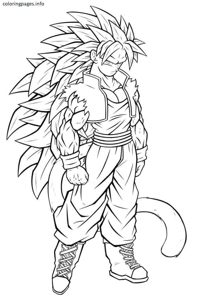 672x1024 Coloring Pages Of Goku Super Saiyan Goku Ssj Coloring Pages